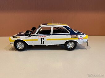 Model 1:18 Peugeot 504 Ti - H. Mikkola rally Maroko 1975 - 2