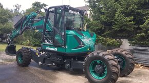 Mobilní kráčivé rypadlo Euromach R853-2WD - 2
