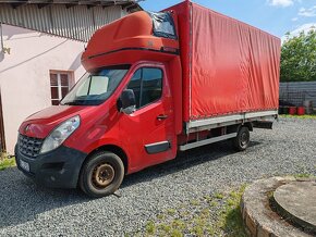 Renault Master 2,3 9 euro palet, spaní, plachta - 2