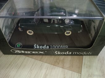 Nový model auta škoda 1000 MB - 2