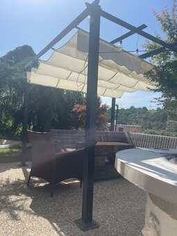 Pergola, altán, s posuvnou střechou - 2