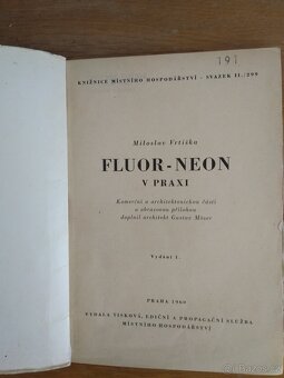Brožura z 60. let o neonu - 2
