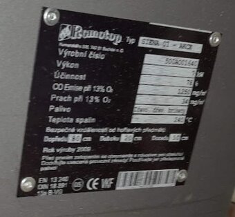 kachlová kamna Romotop Siena 7kW - zelená - 2