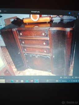 Prádelník starožitný historický - 2