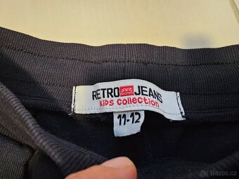 Prodám tepláky retro jeans vel. 11-12 let - 2