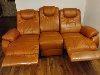 Kvalitní kožená sedačka - 2