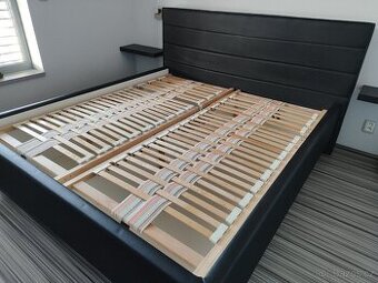 Manželská postel s rošty 180x200 - 2