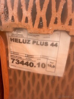 Cihly Heluz 44 - nebroušené - 2