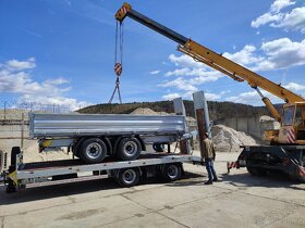Přívěs kára vlek podvalnik sklápěč hydraulika - 2