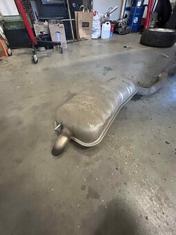 BMW e46 320d originální katalyzátor/ výfuk - 2