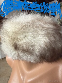 Čepice z pravé lišky - 2