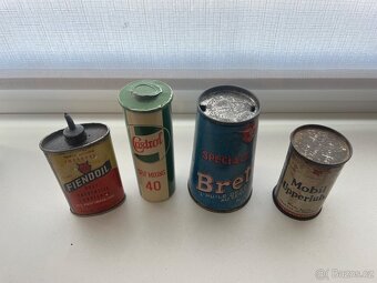 Plechovky od oleje - 2