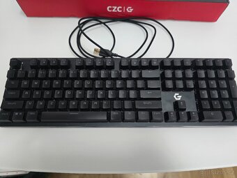 Herní mechanická klávesnice CZC.Gaming Nightblade černá - 2