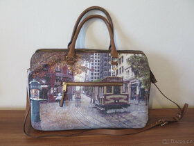 Taška / velká kabelka s motivem ulice zn. Parfois - 2