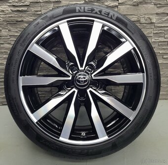 18" Originál Toyota Corolla 5x114,3 NOVÁ LETNÍ SADA - 2