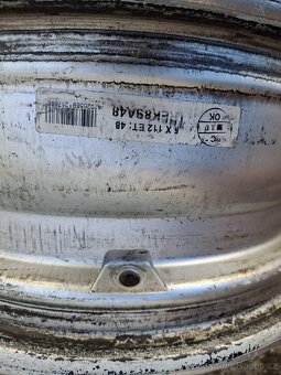Prodám alu kola 5×112 R15 - 2