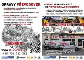 Opravy převodovek, diferenciálů a retarderu Ostrava - 2