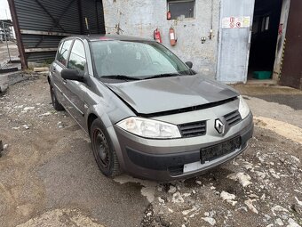 Náhradní díly - Renault Megane 1.4i 72kW r.v. 2004 - 2