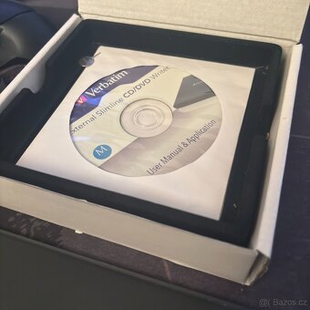 VERBATIM CD/DVD vypalovačka slimline, USB-C - 2