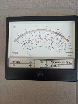 Predám multimeter 43103/2, rok vyroby 1988 - 2