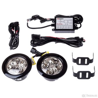 LED Světla Pro Denní Svícení 409 12V 70/90mm (OSRAM LED) - 2