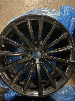 Zánovní 19" originální sada BMW Styling 633 Black, vč. TPMS - 2
