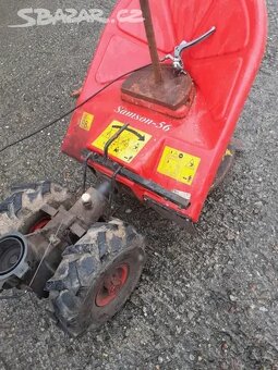 Prodám k malotraktorům tera vari sekačku Samson56 s převodo - 2