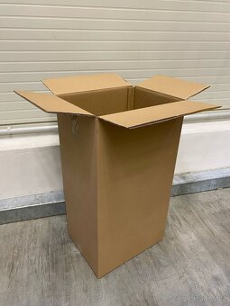 Kartonové klopové krabice - 5 VVL - 390x300x720 mm - 2