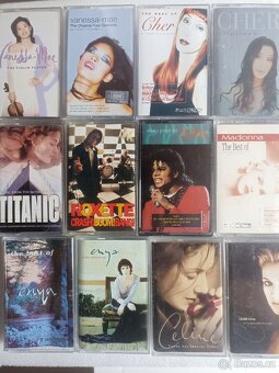 Kazety pop- Madonna, Jackson, Cher, Roxette, Modern talking - 2
