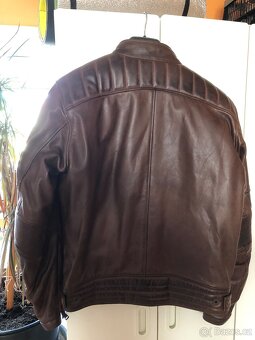 Kožená bunda na moto Helstons SLEVA - 2