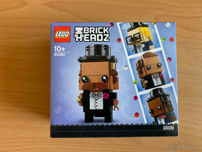 Set Lego BrickHeadz Nevěst a Ženich - 40383 a 40384 - 2