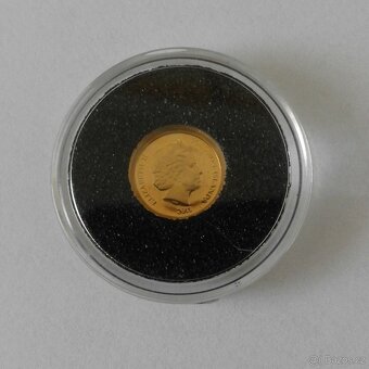 Zlatá mince Nauru, 0,5 gr, 585 Au - 2