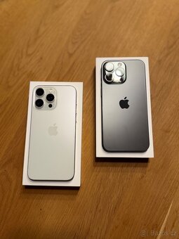 APPLE IPHONE 15 PRO MAX 256GB - BLACK - WHITE - ZÁRUKA - 2