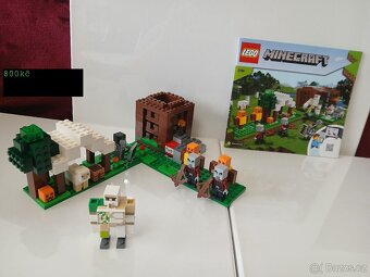 Lego Minecraft 21153,159,168,171,172,178,189 ceny dle fotek - 2