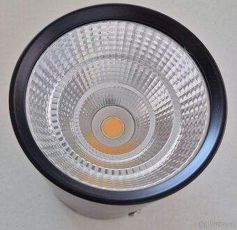 3x LED bodové svítidlo Minalox, přisazené, černé - 2
