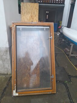 Dřevěná prosklená použitá okna - 2