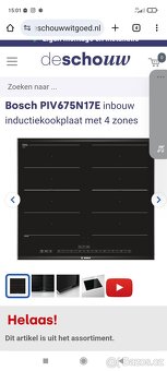 Prodám indukčni desku Bosch plně funkčni - 2