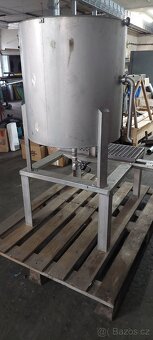 nerezová nádoba prům.700 mm výška 750 mm - 2