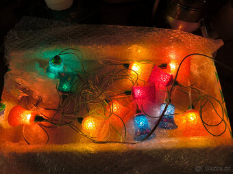 Staré vánoční svíčky Zvonky Lotos Zlatokov r.1984 - 2