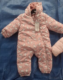 Dětské zimní bundy vel 56- 102 vše nové - 2