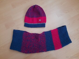 Čepice a šála Tchibo dívčí - 2