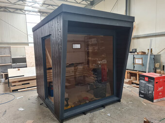 Venkovní finská panoramatická sauna - 2