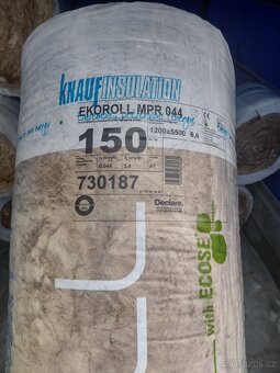 Minerálni vata, vlna, tepelná izolace 150 - 2