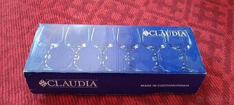 Sada 6 broušených sklenic na víno - 2