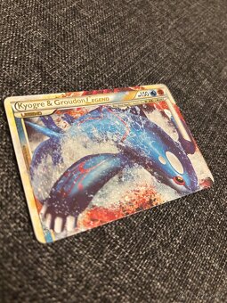 Pokemon Kyogre a Groudon holo - 2