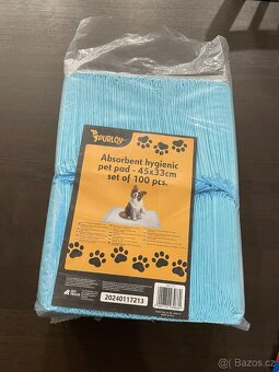 Nabízím postroj pro kočku + podložky - 2