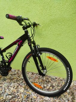 Značkové dětské kolo SPECIALIZED 24" (černá/fialová) - 2