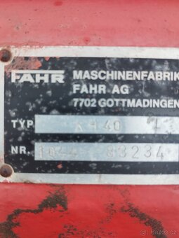 Obraceč sena FAHR KH 40 - 2