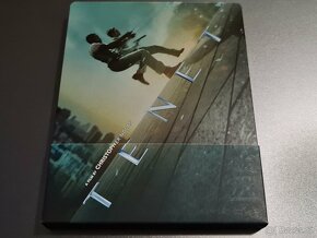 TENET (steelbook, UHD+BD+bonus BD, CZ dab) Christopher Nolan - 2