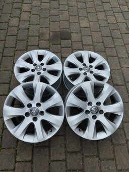 ALU SADA OPEL 5X110 R16 VČETNĚ TPMS - 2